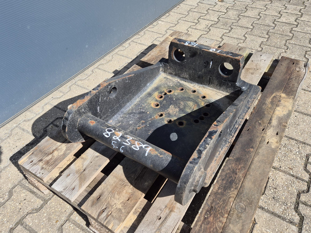 MS10 Adapterplatte Bohrbild Thumm 615 Rotator