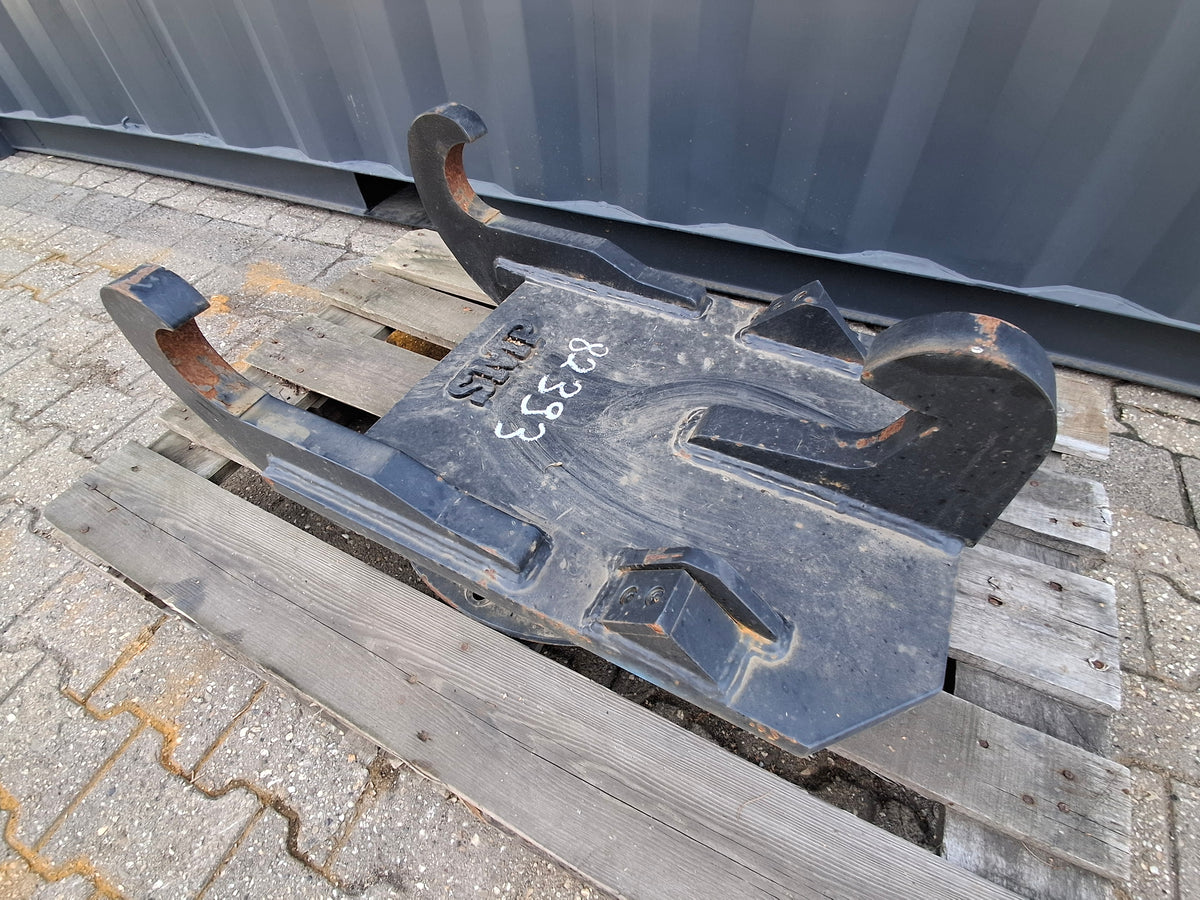 Smp Adapterplatte mit Bohrbild