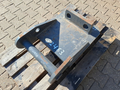 MS10 Adapterplatte mit Bohrbild