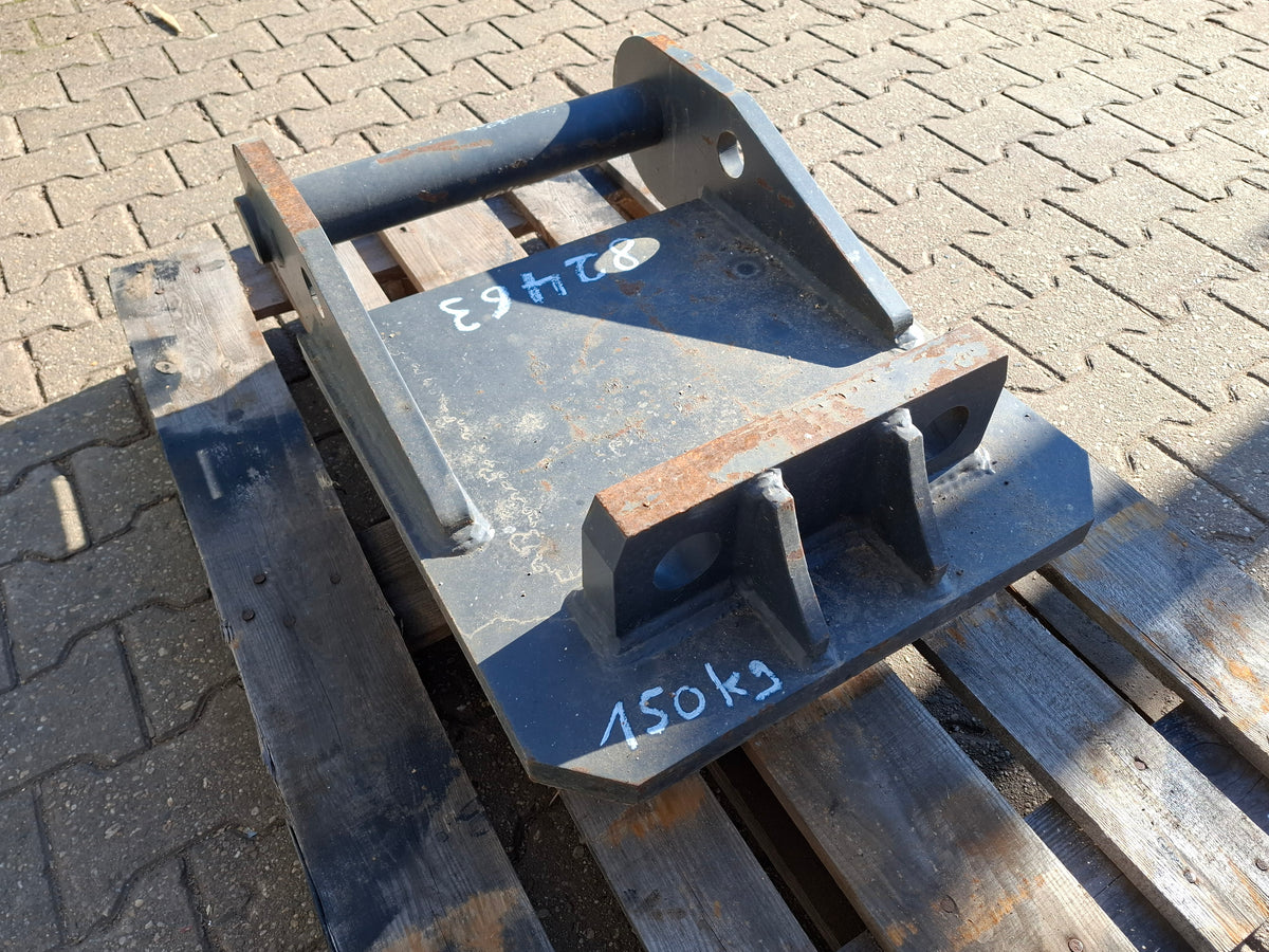 MS10 Adapterplatte mit Bohrbild