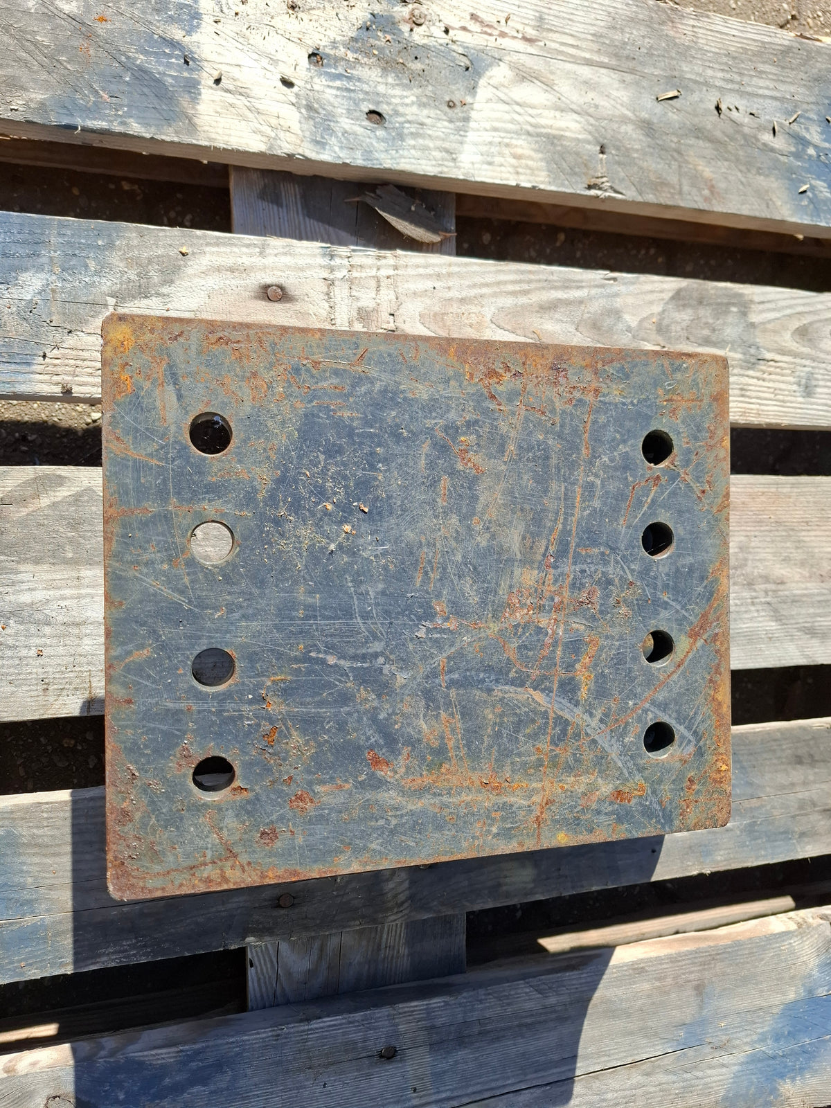 HR14 Adapterplatte mit Bohrbild