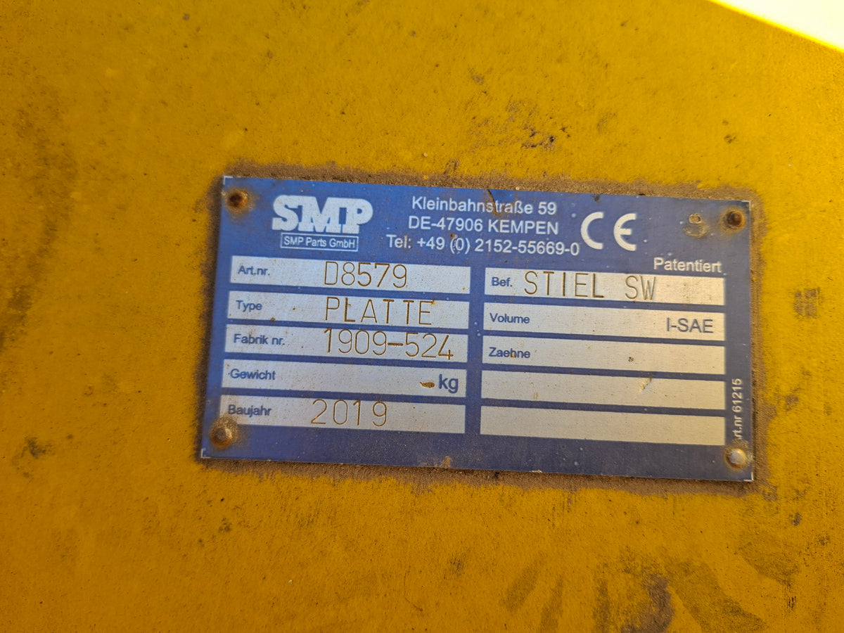 SMP Adapterplatte mit Bohrbild