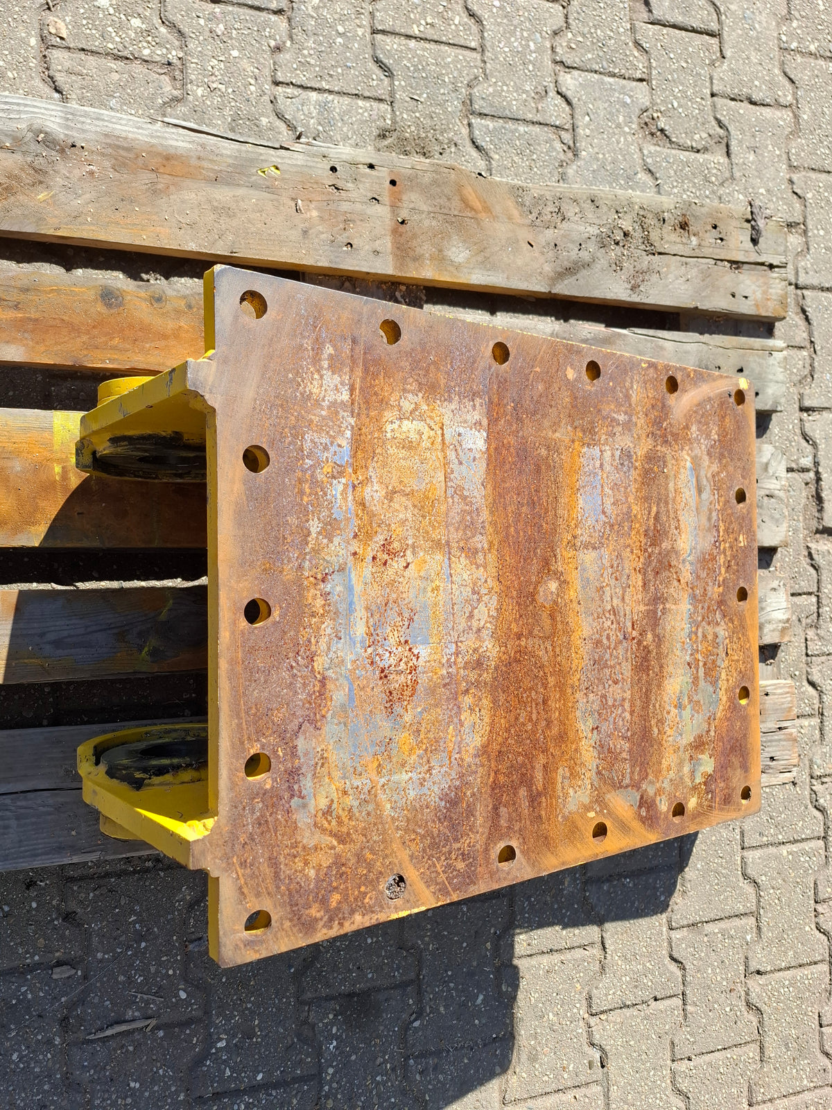 SMP Adapterplatte mit Bohrbild