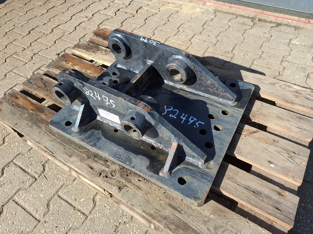 MHL250-CAT 2-3 Adapterplatte mit Bohrbild