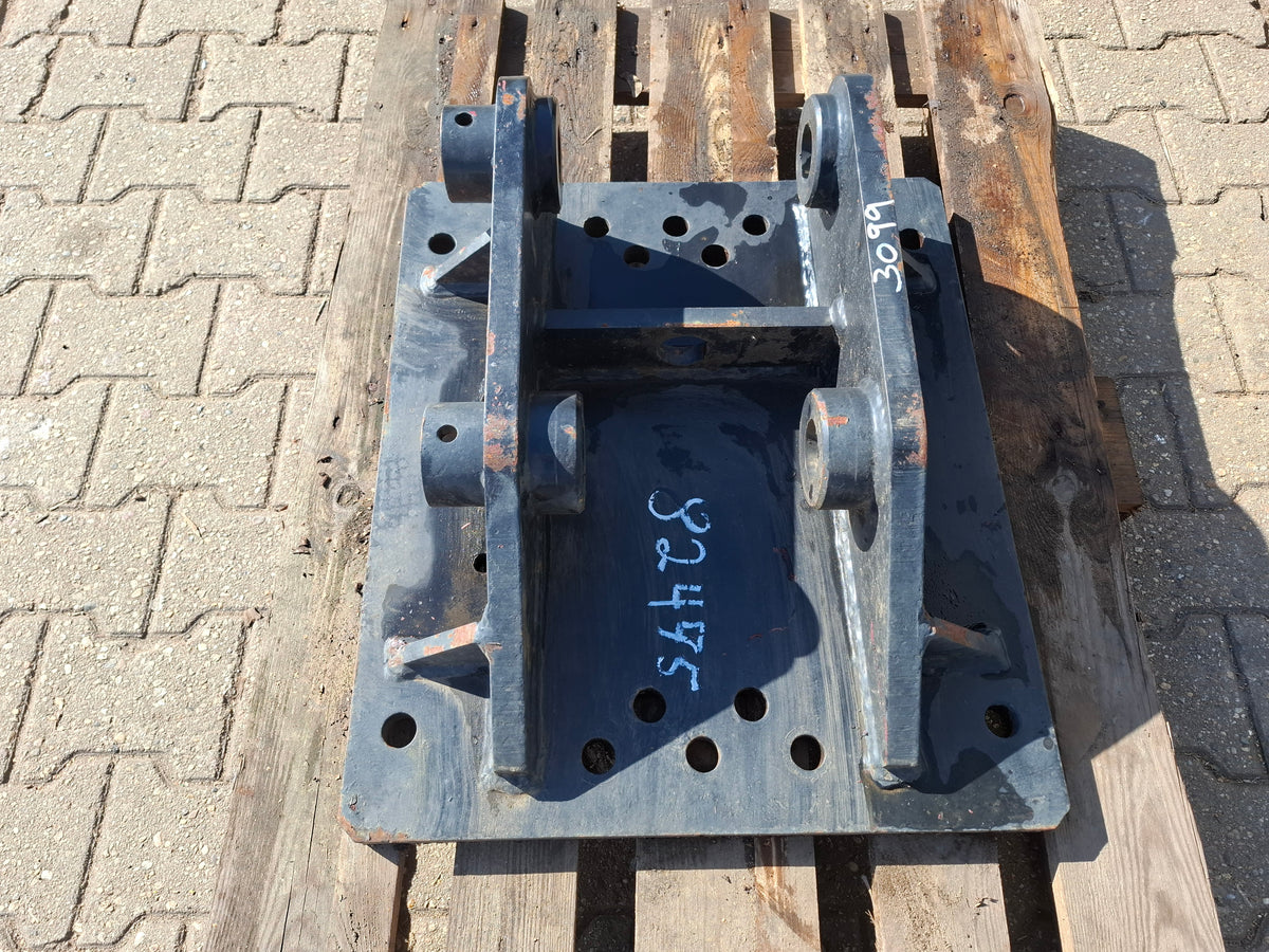 MHL250-CAT 2-3 Adapterplatte mit Bohrbild