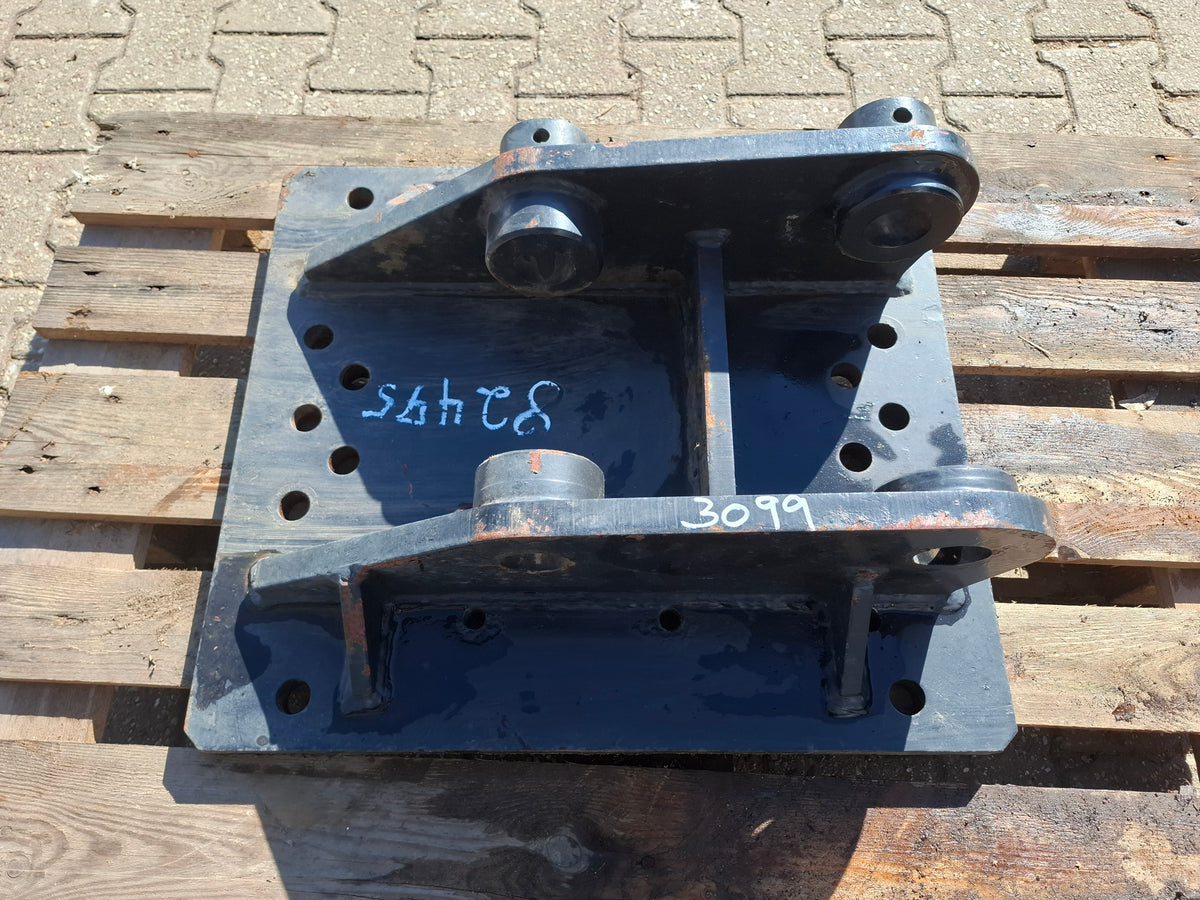 MHL250-CAT 2-3 Adapterplatte mit Bohrbild