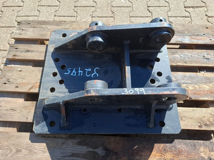 MHL250-CAT 2-3 Adapterplatte mit Bohrbild