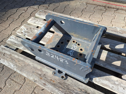 Adapterplatte MS mit Bohrbild