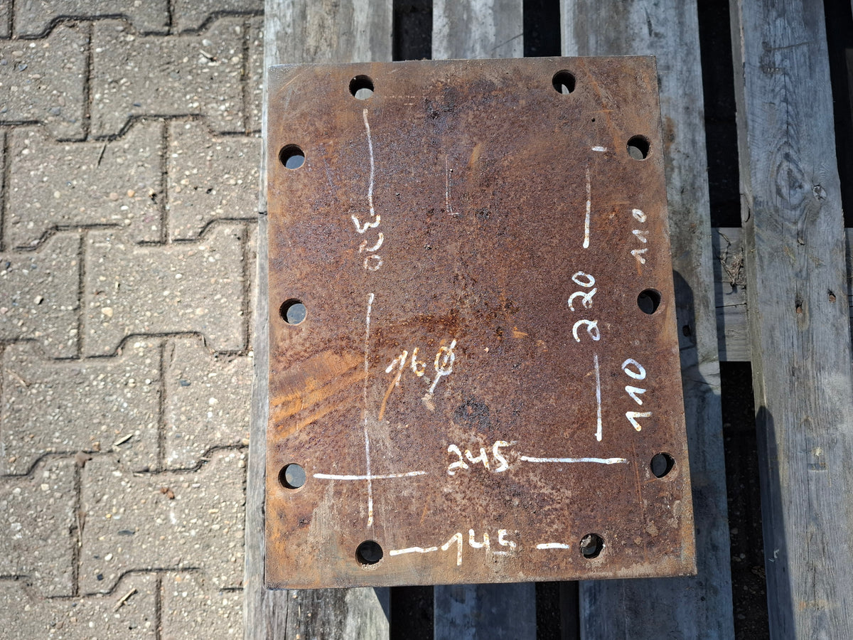 Adapterplatte OQ? mit Bohrbild