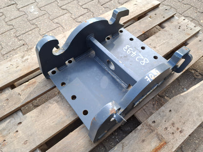 Adapterplatte CW mit Bohrbild