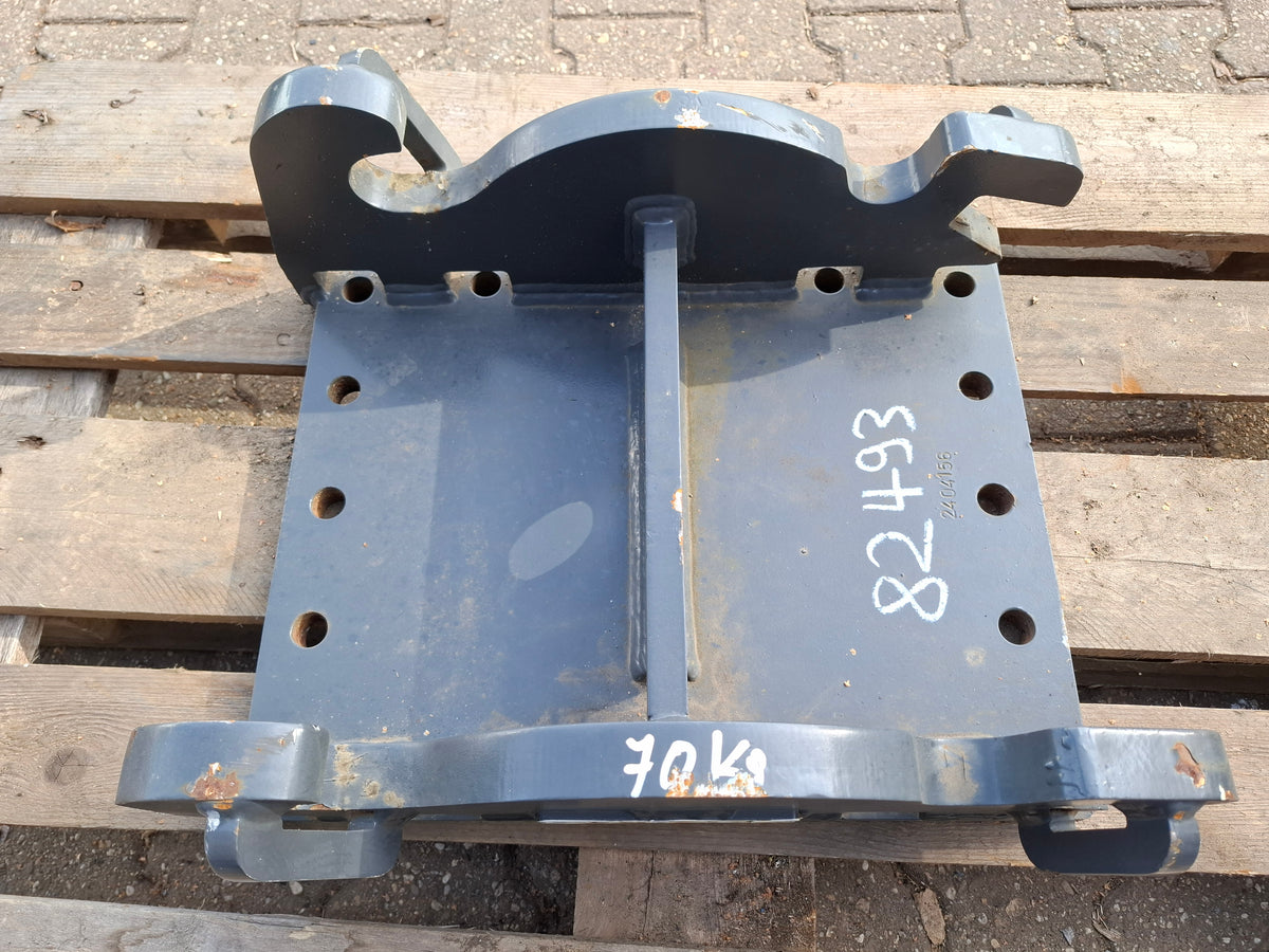 Adapterplatte CW mit Bohrbild