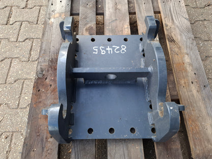 Adapterplatte CW mit Bohrbild