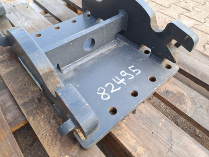 Adapterplatte CW mit Bohrbild