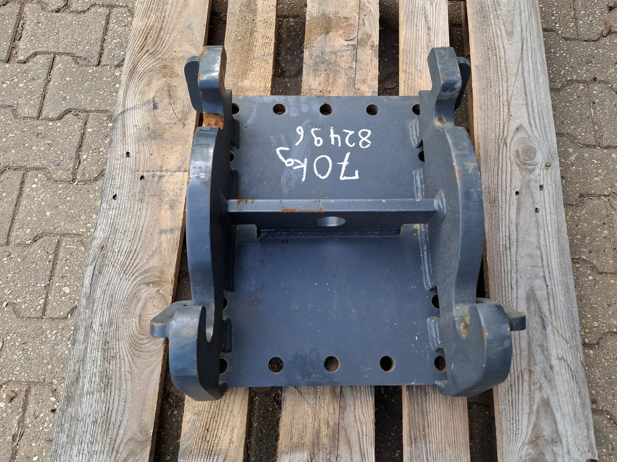Adapterplatte CW mit Bohrbild