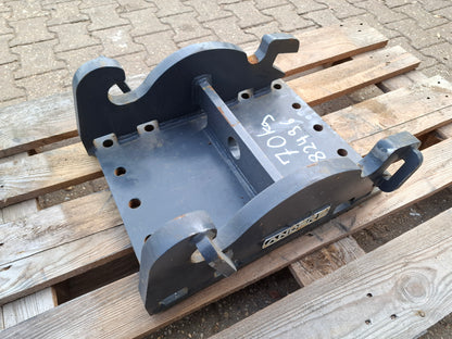 Adapterplatte CW mit Bohrbild