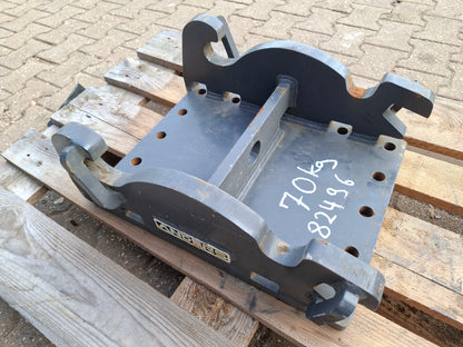 Adapterplatte CW mit Bohrbild