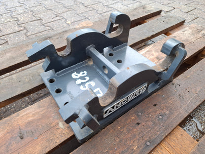 Adapterplatte mit Bohrbild Verachtert CW05