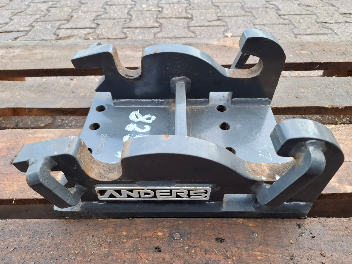 Adapterplatte mit Bohrbild Verachtert CW05