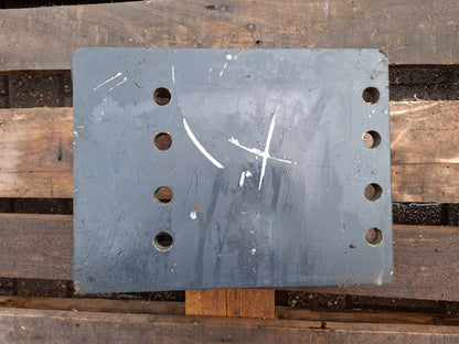 Adapterplatte mit Bohrbild Verachtert CW05