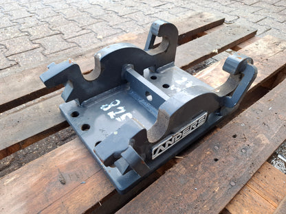 Adapterplatte mit Bohrbild Verachtert CW05
