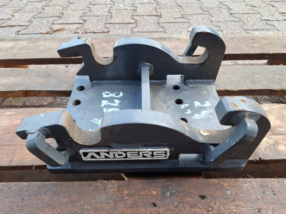 Adapterplatte mit Bohrbild Verachtert CW05