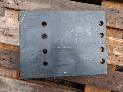 Adapterplatte mit Bohrbild Verachtert CW05