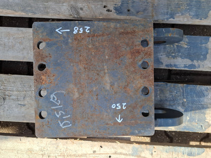 Adapterplatte mit Bohrbild Verachtert CW05