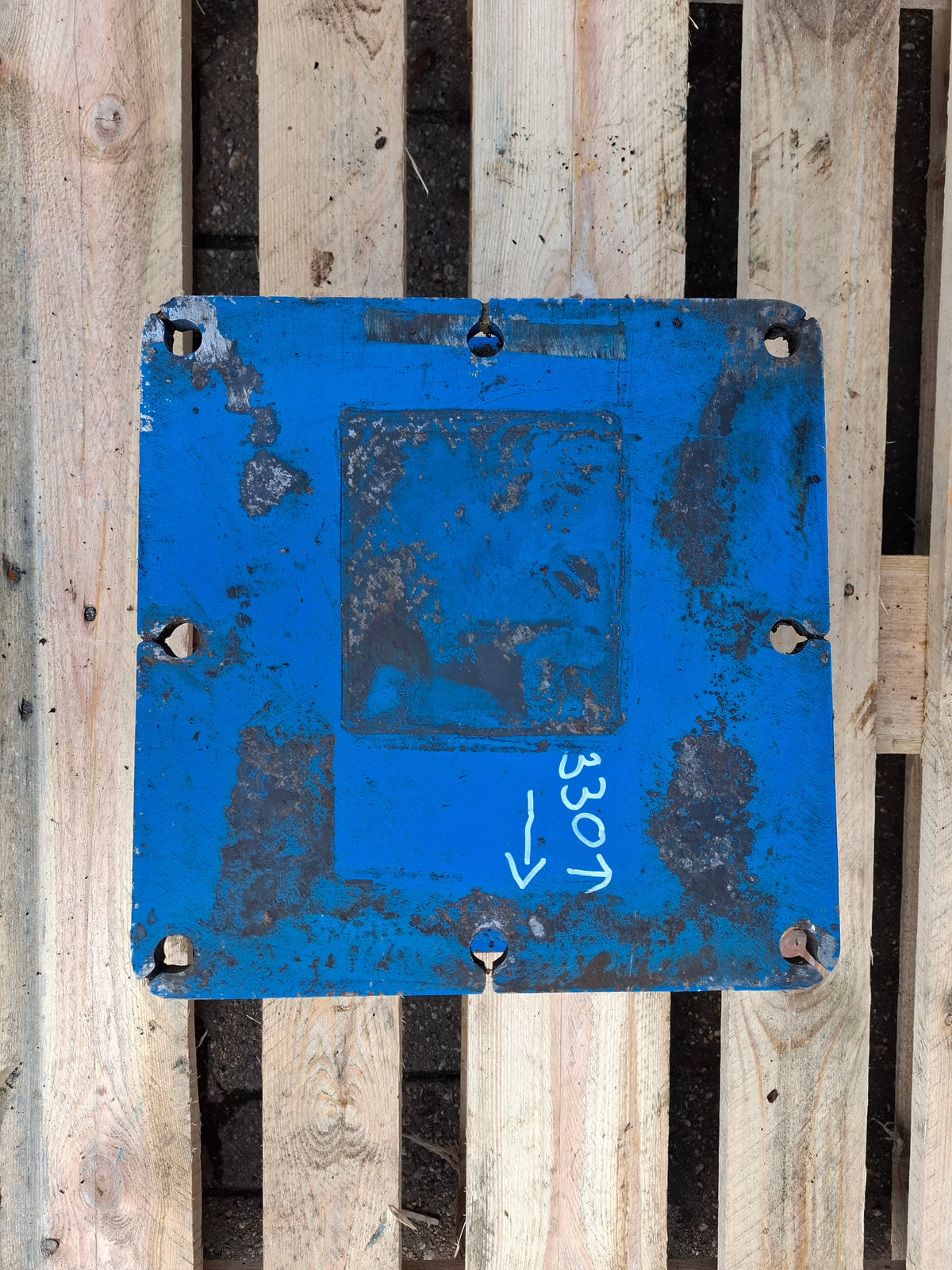 Adapterplatte mit Bohrbild System Lehnhoff MS03