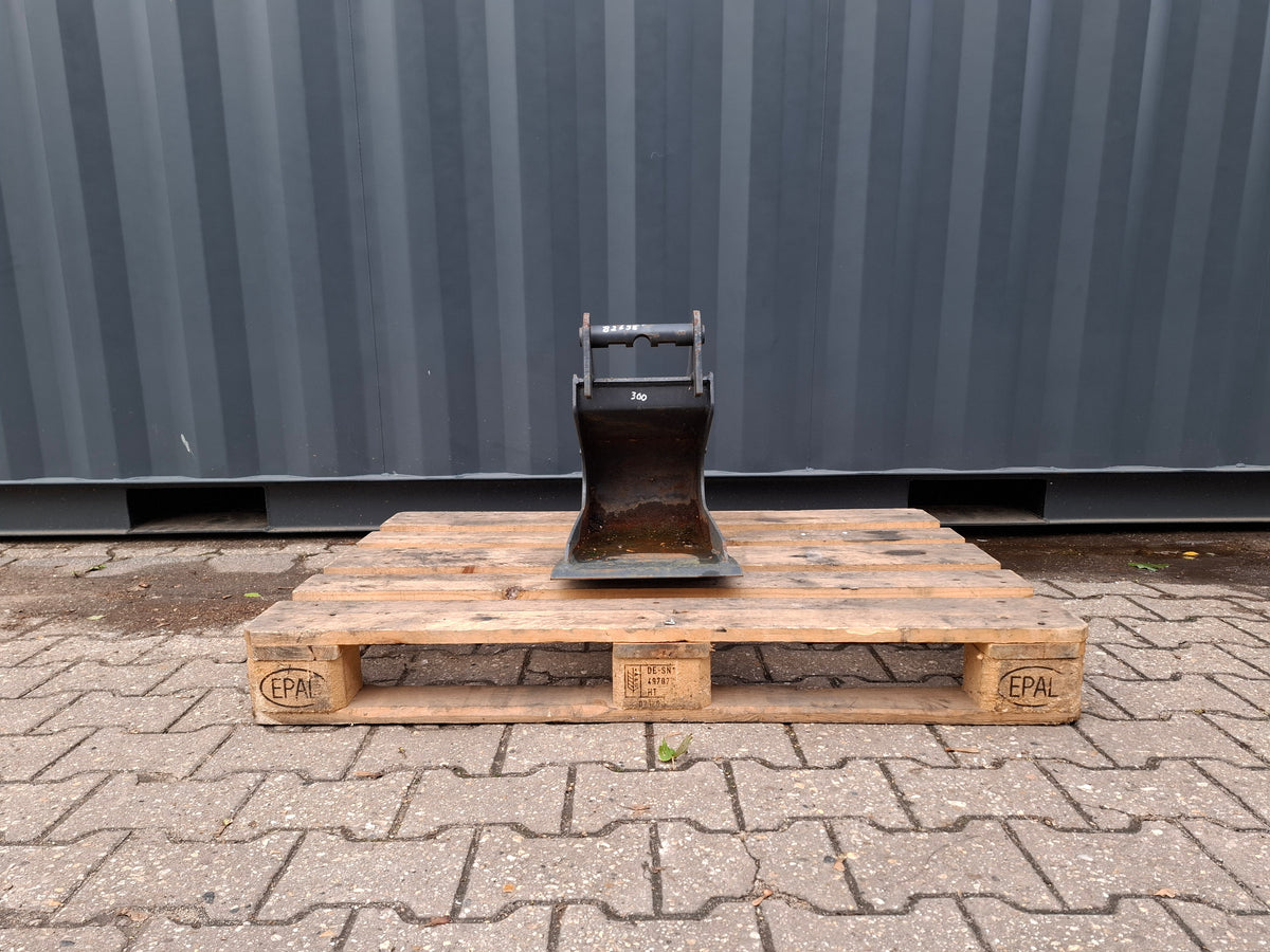 300mm Lehmlöffel / Tieflöffel MS01 Symlock