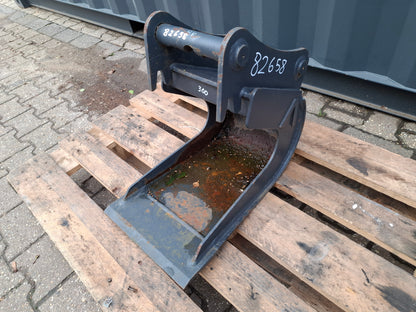 300mm Lehmlöffel / Tieflöffel MS01 Symlock