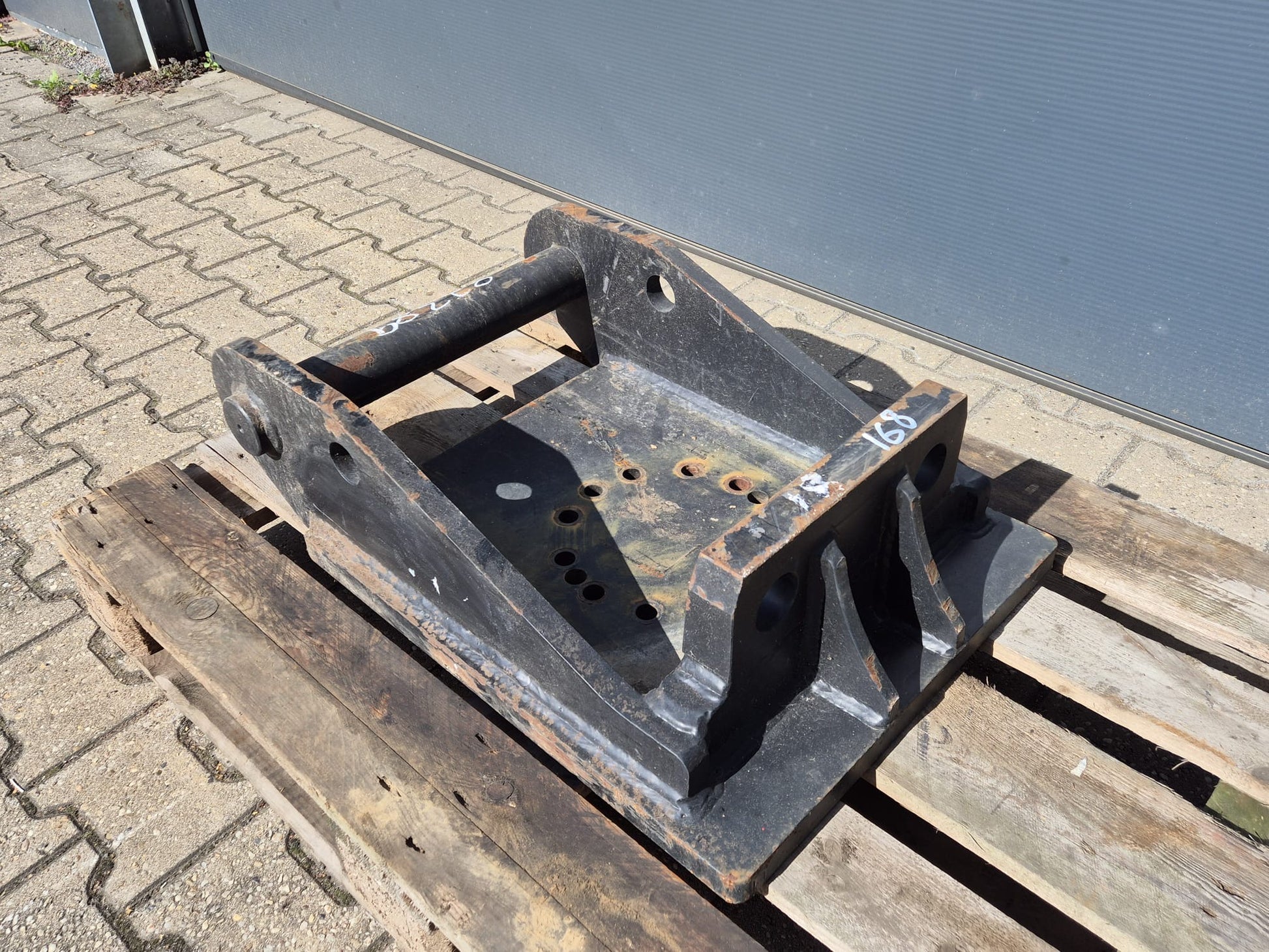 MS10 Adapterplatte Bohrbild Thumm 615 Rotator