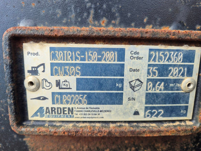 150cm Planierlöffel Verachtert CW30S (Schmal)