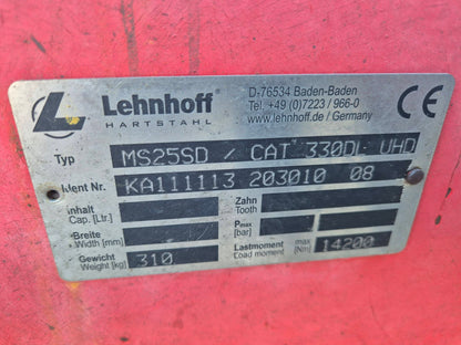 Lehnhoff MS25SD Schnellwechsler CAT330DL 350/90/500
