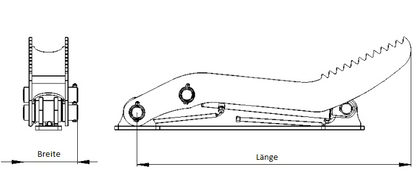 5-9t Baggerdaumen