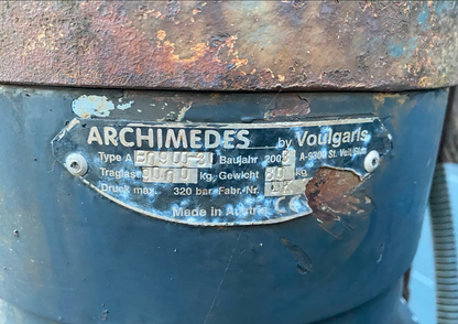 1500kg Zweischalengreifer