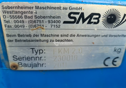 SMB FKM 2.0 Kehrmaschine Besen Radlader Volvo JCB Liebherr CAT