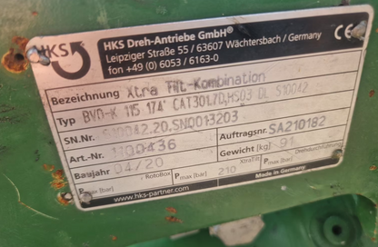 Powertilt HKS BVD-K115 Lehnhoff HS03 hydr Schnellwechsler 105/30/126