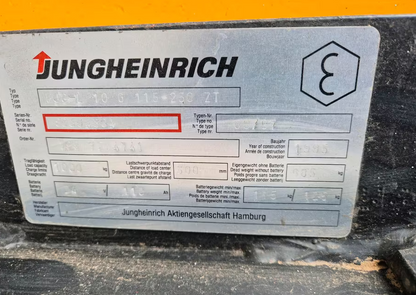 Hochhubwagen Jungheinrich EJC 10 / Hubhöhe 290cm