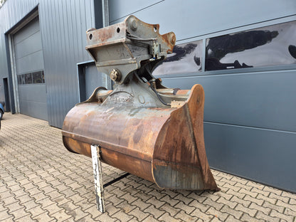 1650mm Schwenktieflöffel / hydr Grabenräumlöffel Liebherr Oilquick OQ80