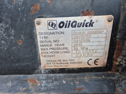 Oilquick OQ70/55 Schnellwechsler 280/70/430