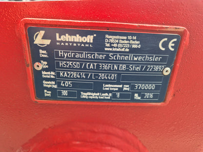 Lehnhoff HS25 / MS25 Schnellwechsler hydraulisch 385/100-90/495
