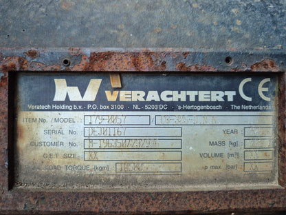 Verachtert CW30S / CW40S Schmal Schnellwechsler 310/80/450