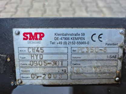 Verachtert CW45 hydr. Schnellwechsler 345/90/515