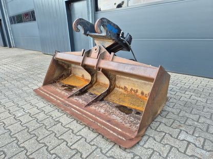 200cm hydr. Grabenräumlöffel Verachtert CW20S/CW30S/CW40S Schmal